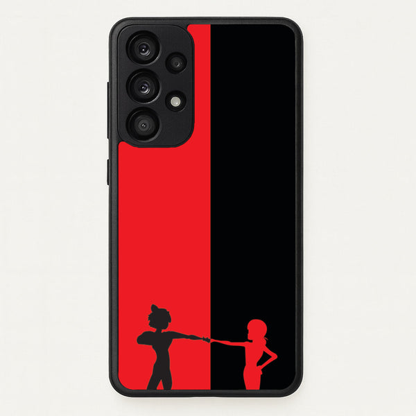 Red And Black - Miraculous Phone Case for Galaxy A53