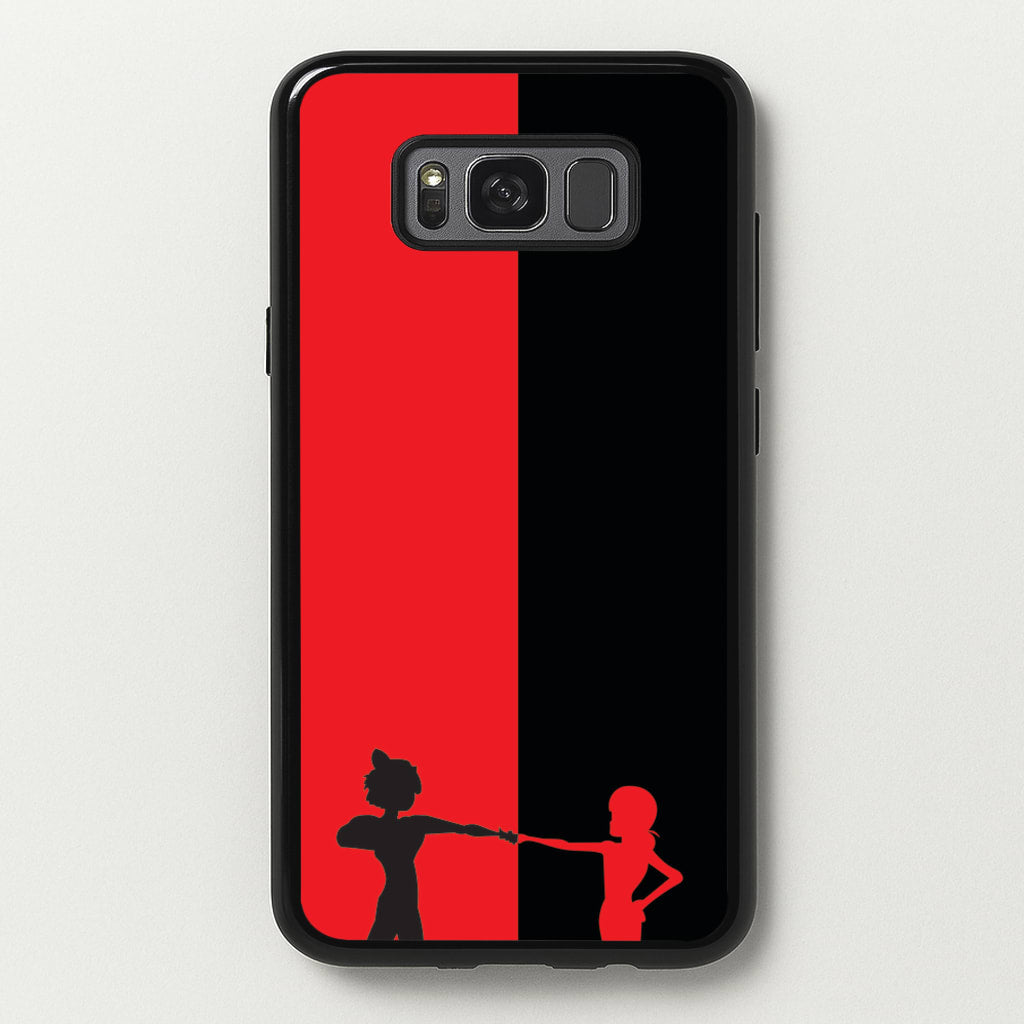 Red And Black - Miraculous Phone Case for Galaxy S8 Plus