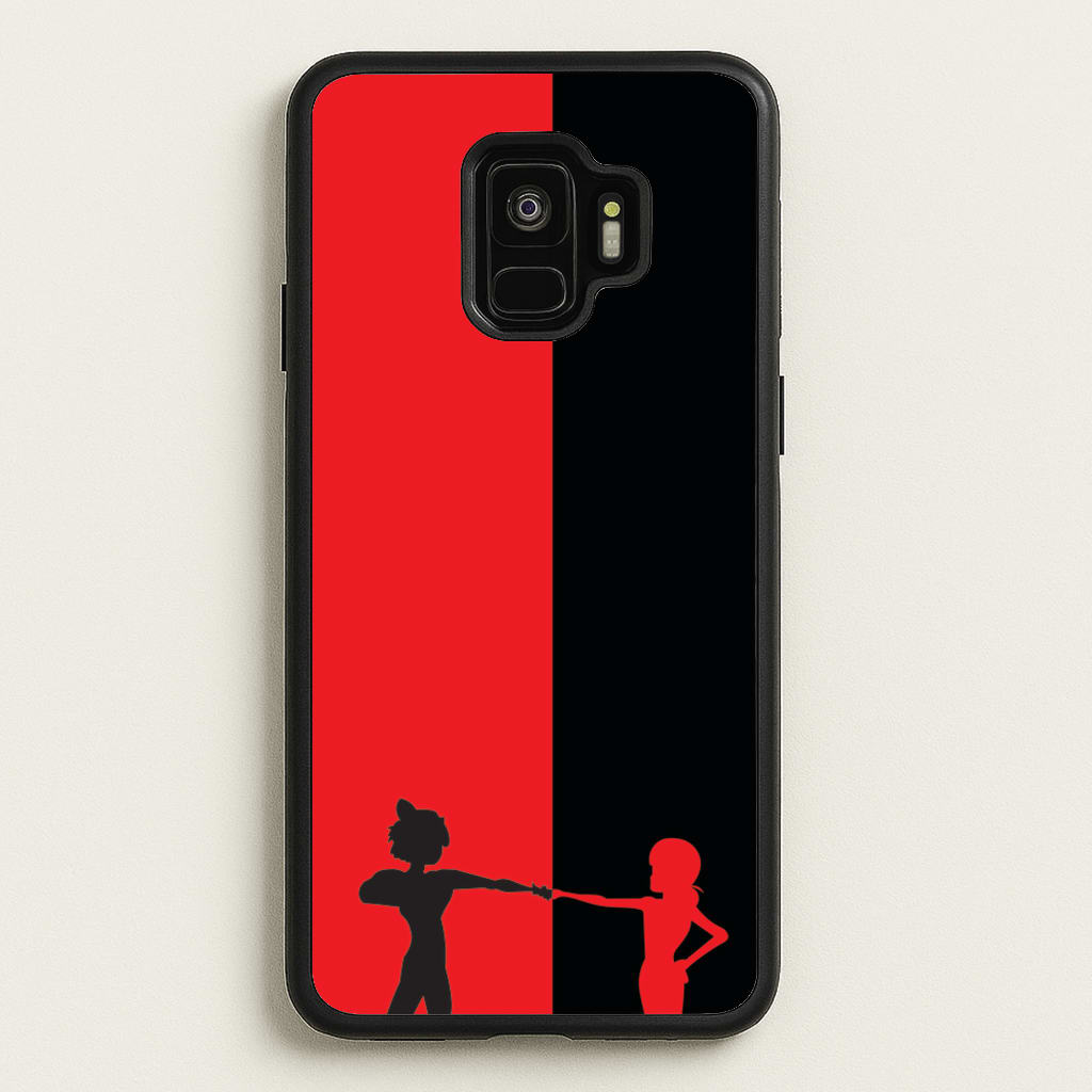 Red And Black - Miraculous Phone Case for Galaxy S9