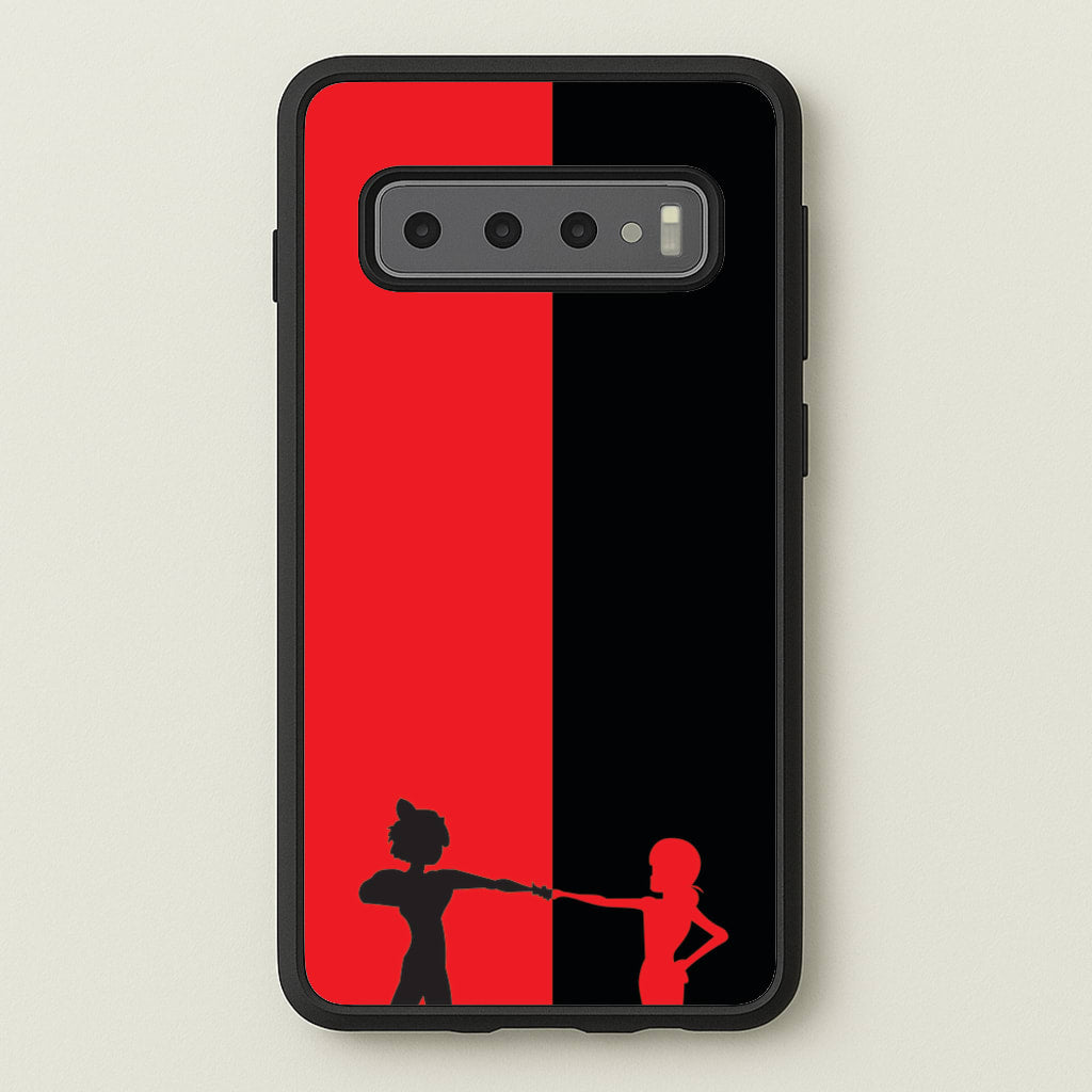 Red And Black - Miraculous Phone Case for Galaxy S10 Plus