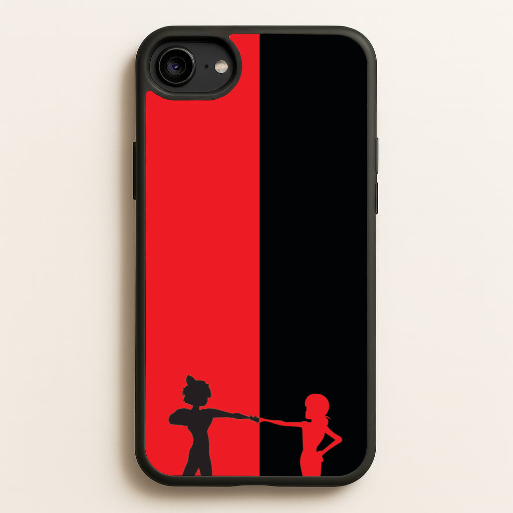 Red And Black - Miraculous Phone Case for iPhone 6 / 7 / 8 / SE