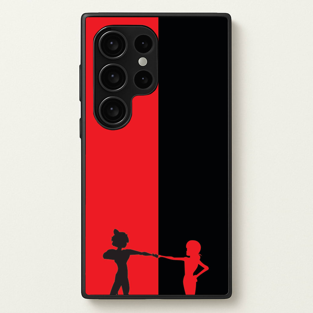 Red And Black - Miraculous Phone Case for Galaxy S24 Ultra