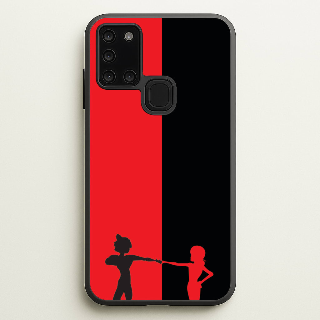 Red And Black - Miraculous Phone Case for Galaxy A21s