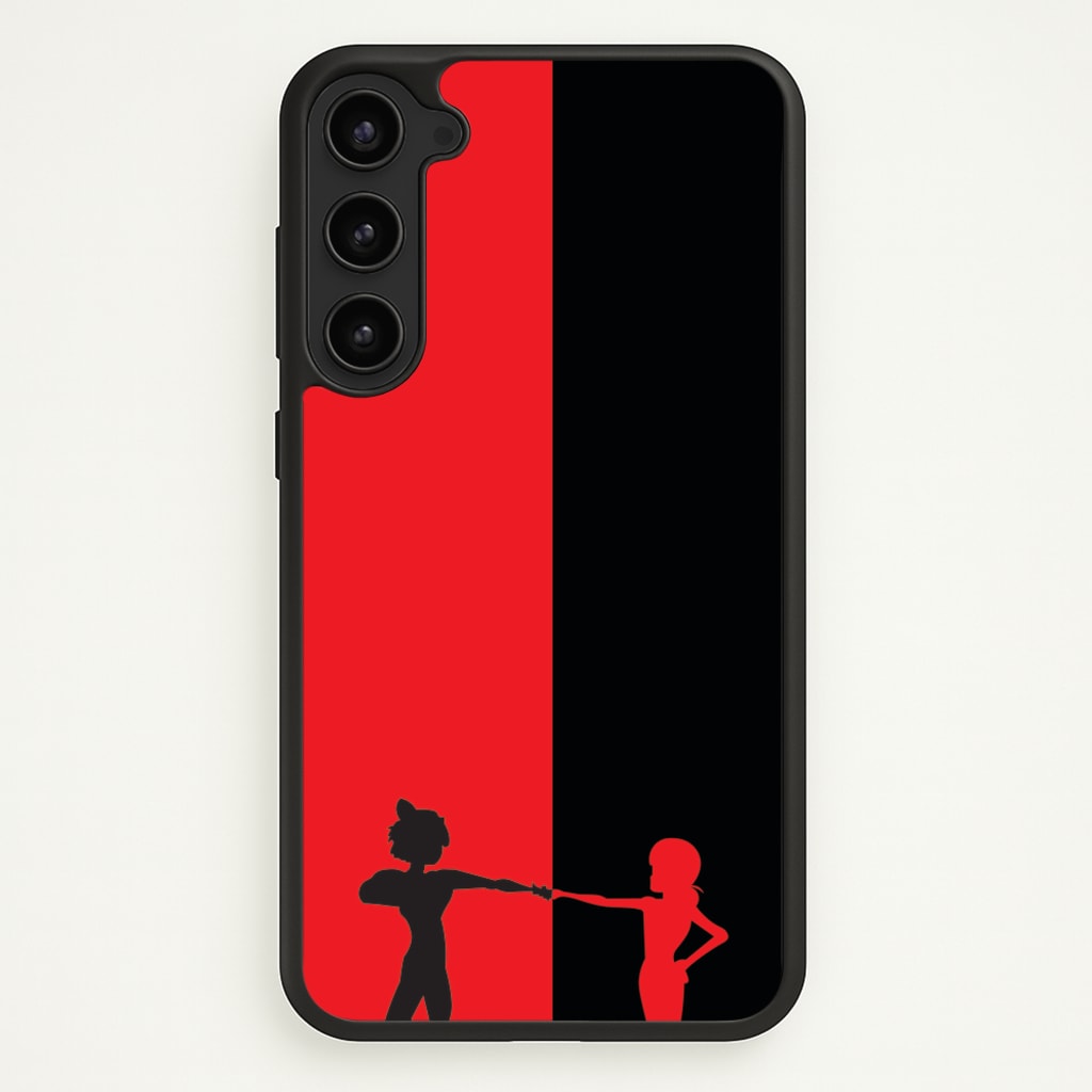 Red And Black - Miraculous Phone Case for Galaxy S23