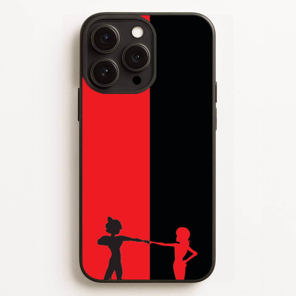Red And Black - Miraculous Phone Case for iPhone 12 Pro Max