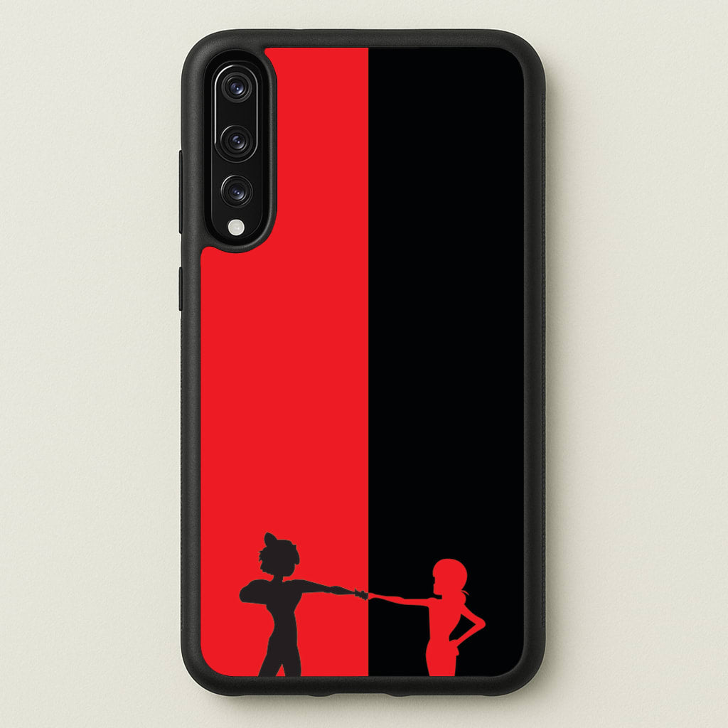 Red And Black - Miraculous Phone Case for Huawei P20 Pro