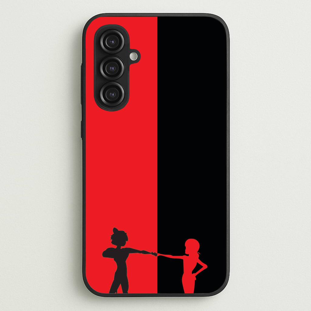 Red And Black - Miraculous Phone Case for Galaxy S23FE