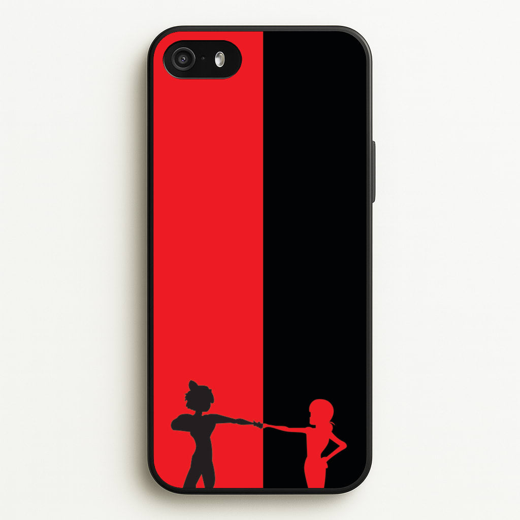Red And Black - Miraculous Phone Case for iPhone 5 / 5s / SE 2016