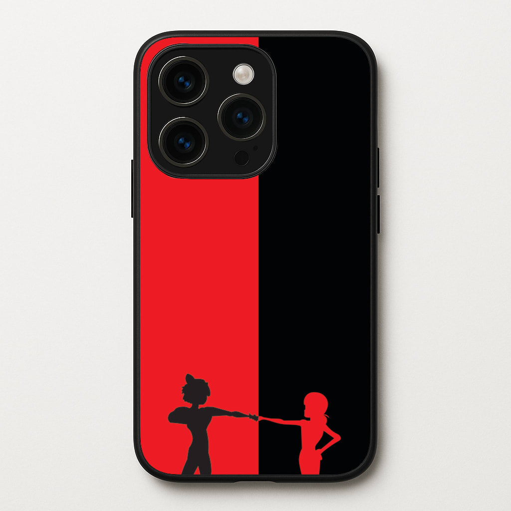 Red And Black - Miraculous Phone Case for iPhone 15 Pro