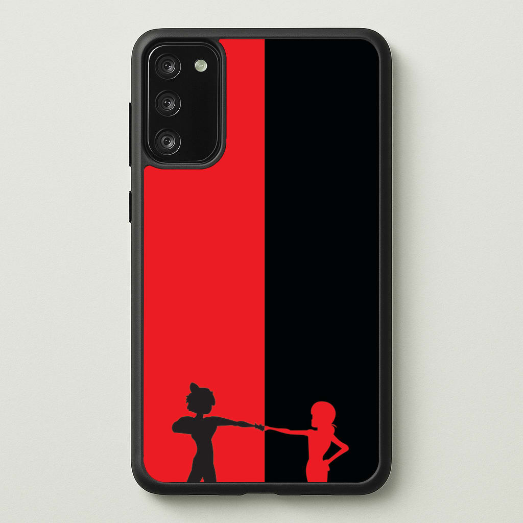 Red And Black - Miraculous Phone Case for Galaxy S20