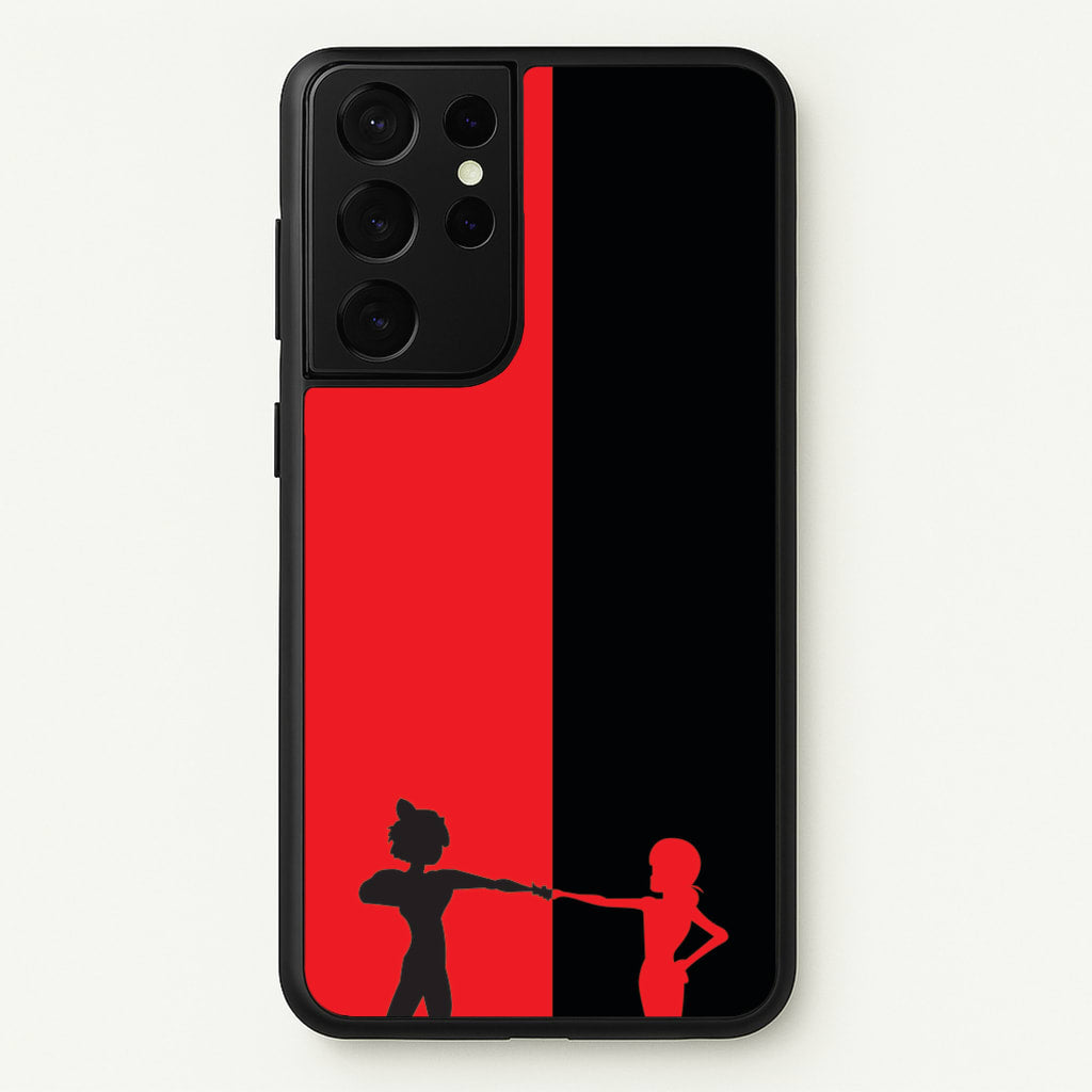 Red And Black - Miraculous Phone Case for Galaxy S21 Ultra