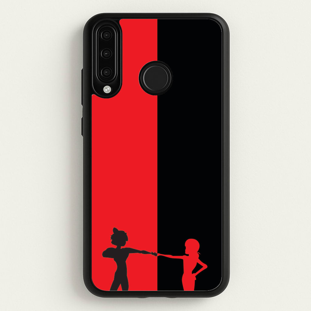 Red And Black - Miraculous Phone Case for Huawei P30 Lite