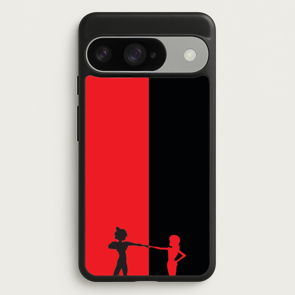 Red And Black Phone Case for Google Pixel 10 / 10 Pro