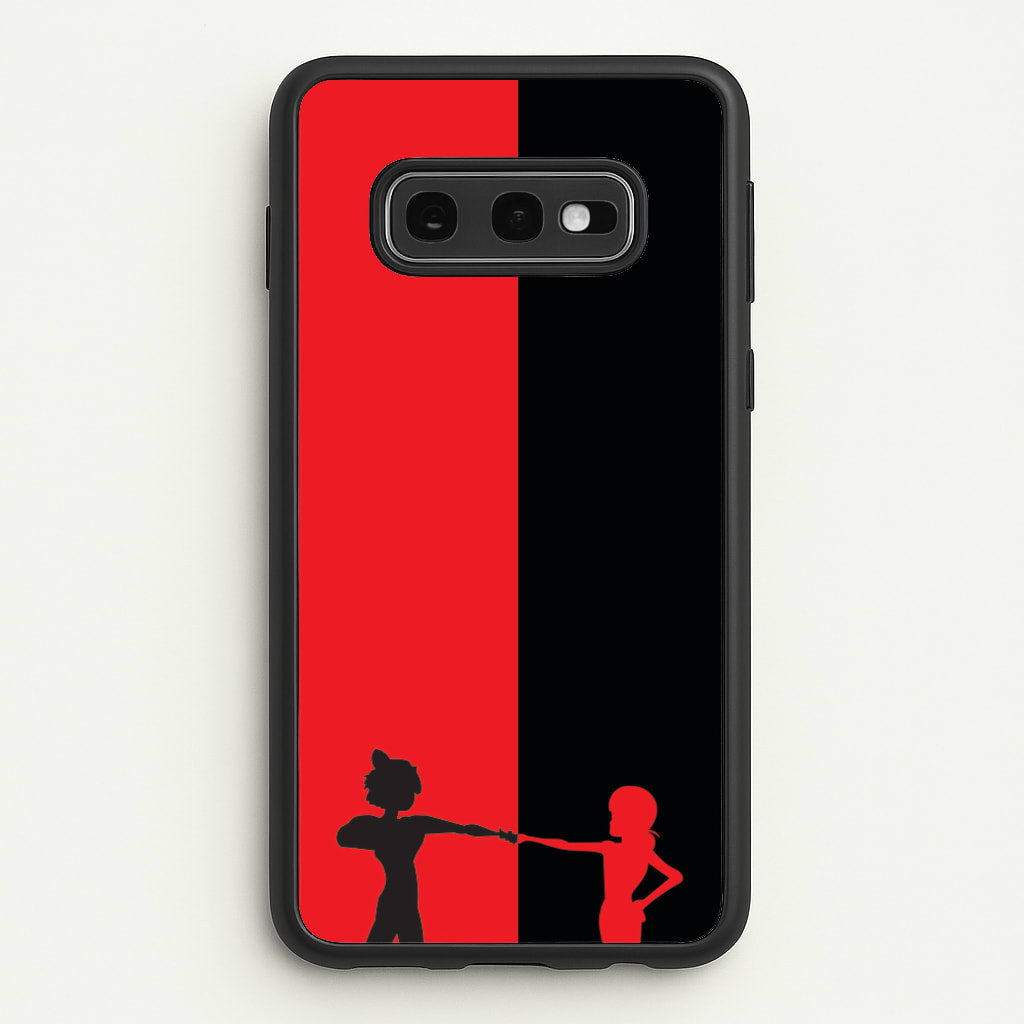 Red And Black - Miraculous Phone Case for Galaxy S10e