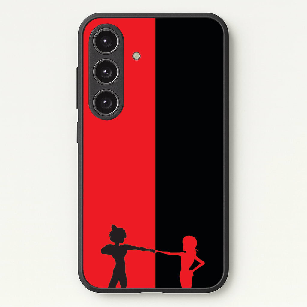 Red And Black - Miraculous Phone Case for Galaxy S24 Plus
