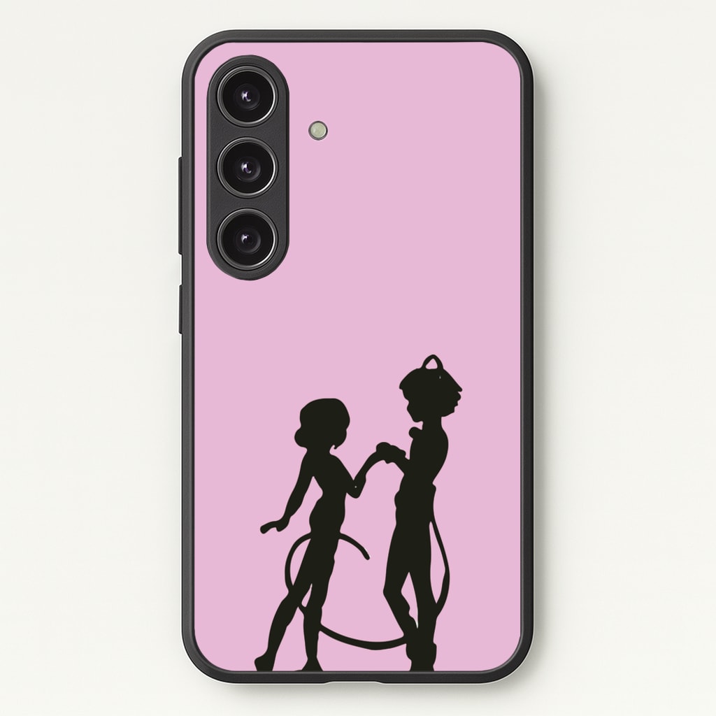 Ladybug And Cat Noir - Miraculous Phone Case for Galaxy S24