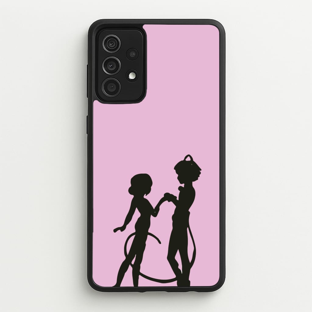Ladybug And Cat Noir - Miraculous Phone Case for Galaxy A52 / A52s