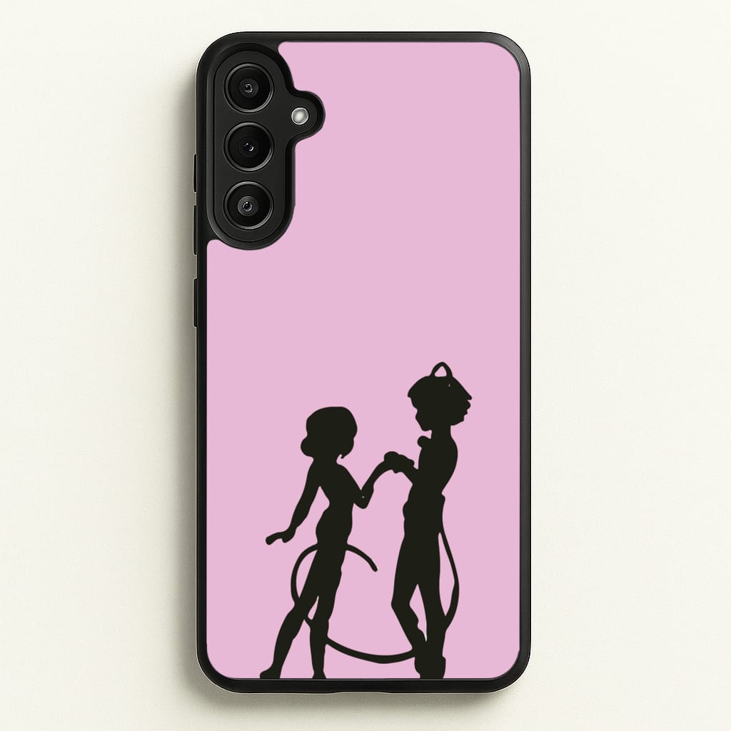 Ladybug And Cat Noir - Miraculous Phone Case for Galaxy A34