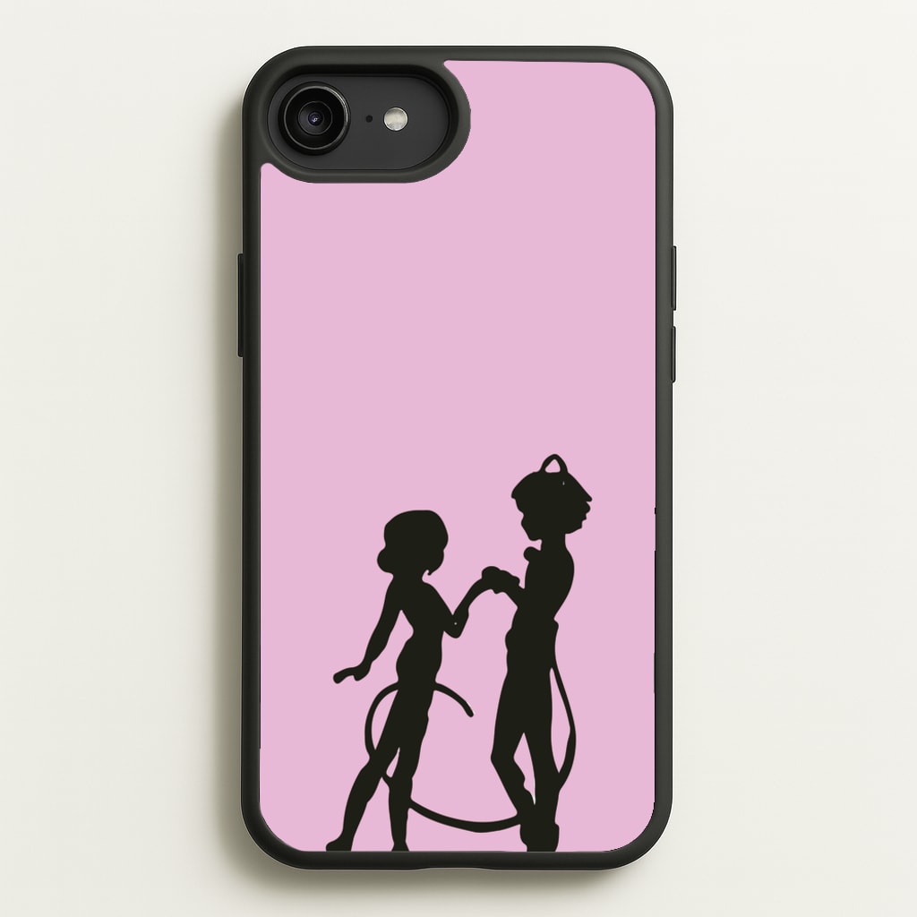 Ladybug And Cat Noir - Miraculous Phone Case for iPhone 6 Plus / 7 Plus / 8 Plus