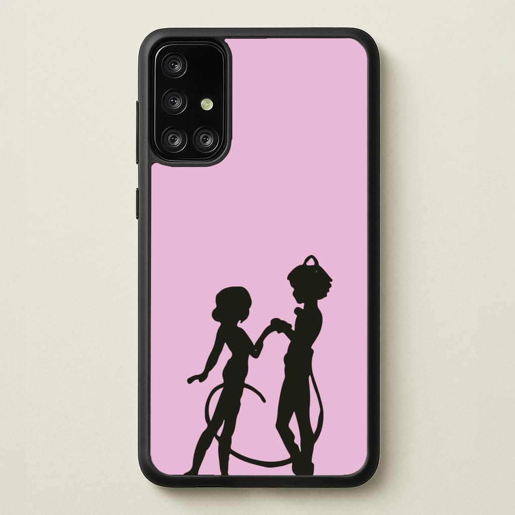 Ladybug And Cat Noir - Miraculous Phone Case for Galaxy A71