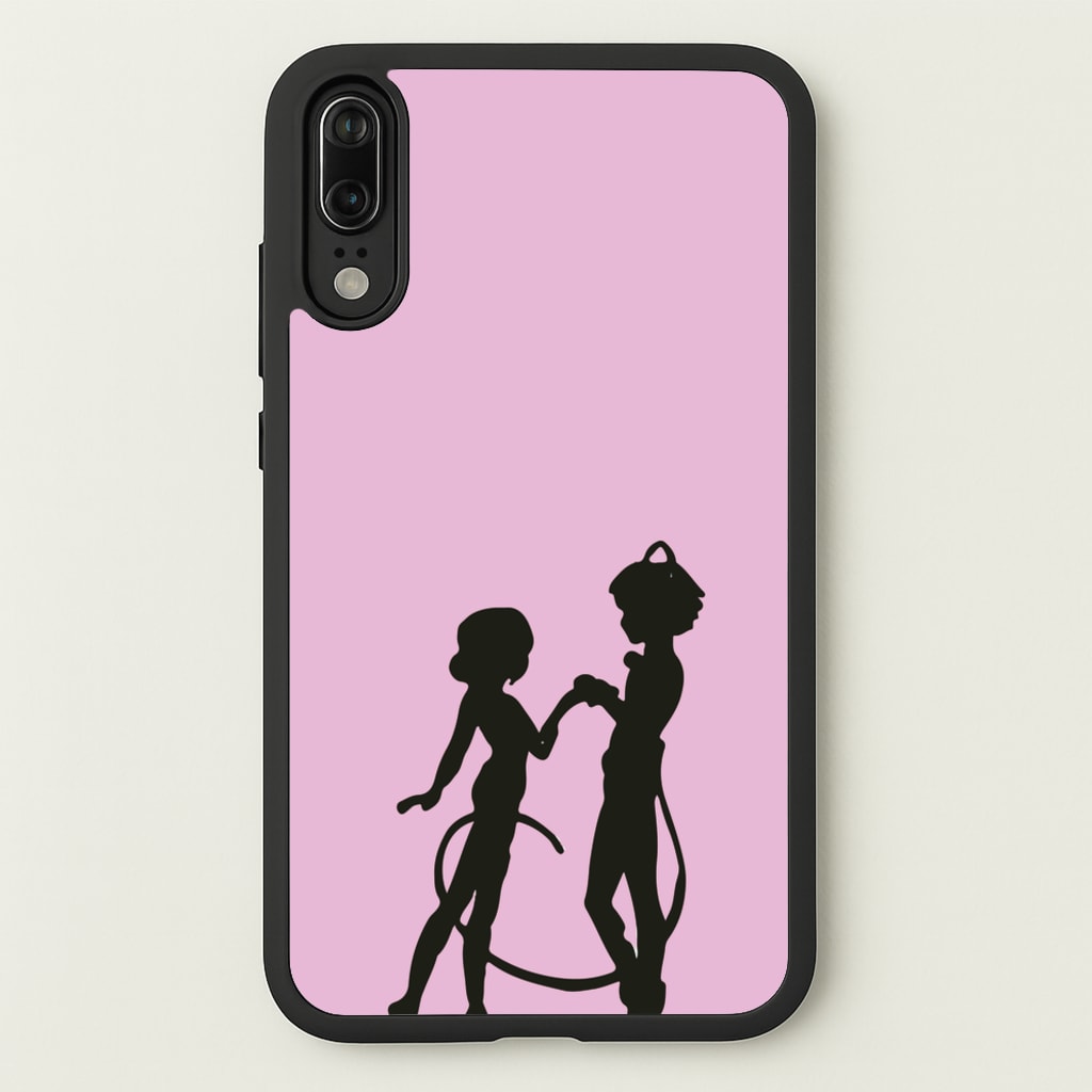 Ladybug And Cat Noir - Miraculous Phone Case for Huawei P20