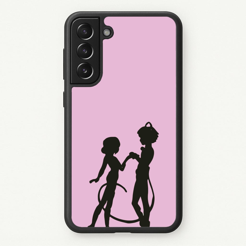 Ladybug And Cat Noir - Miraculous Phone Case for Galaxy S22 Plus