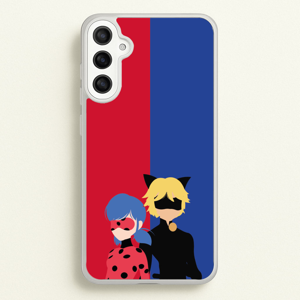 Red And Blue - Miraculous Phone Case for Galaxy A36