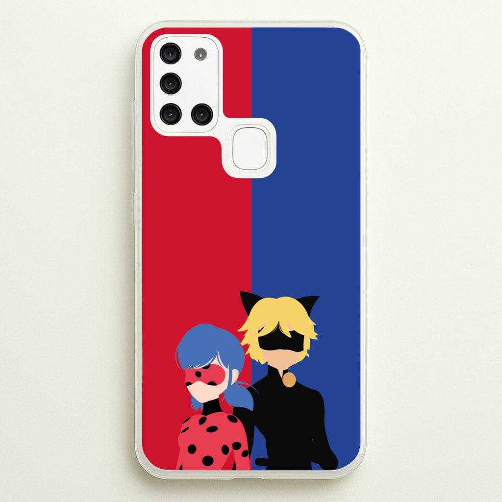 Red And Blue - Miraculous Phone Case for Galaxy A21s