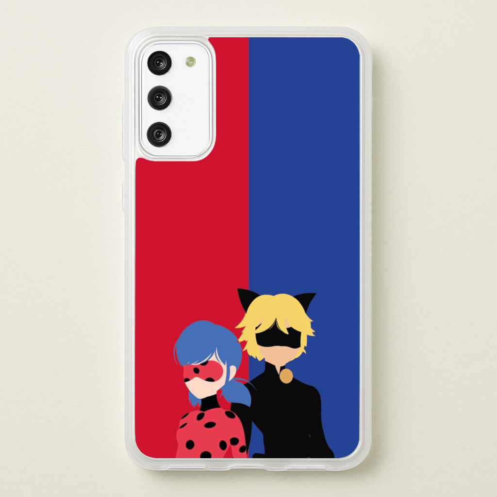 Red And Blue - Miraculous Phone Case for Galaxy A41