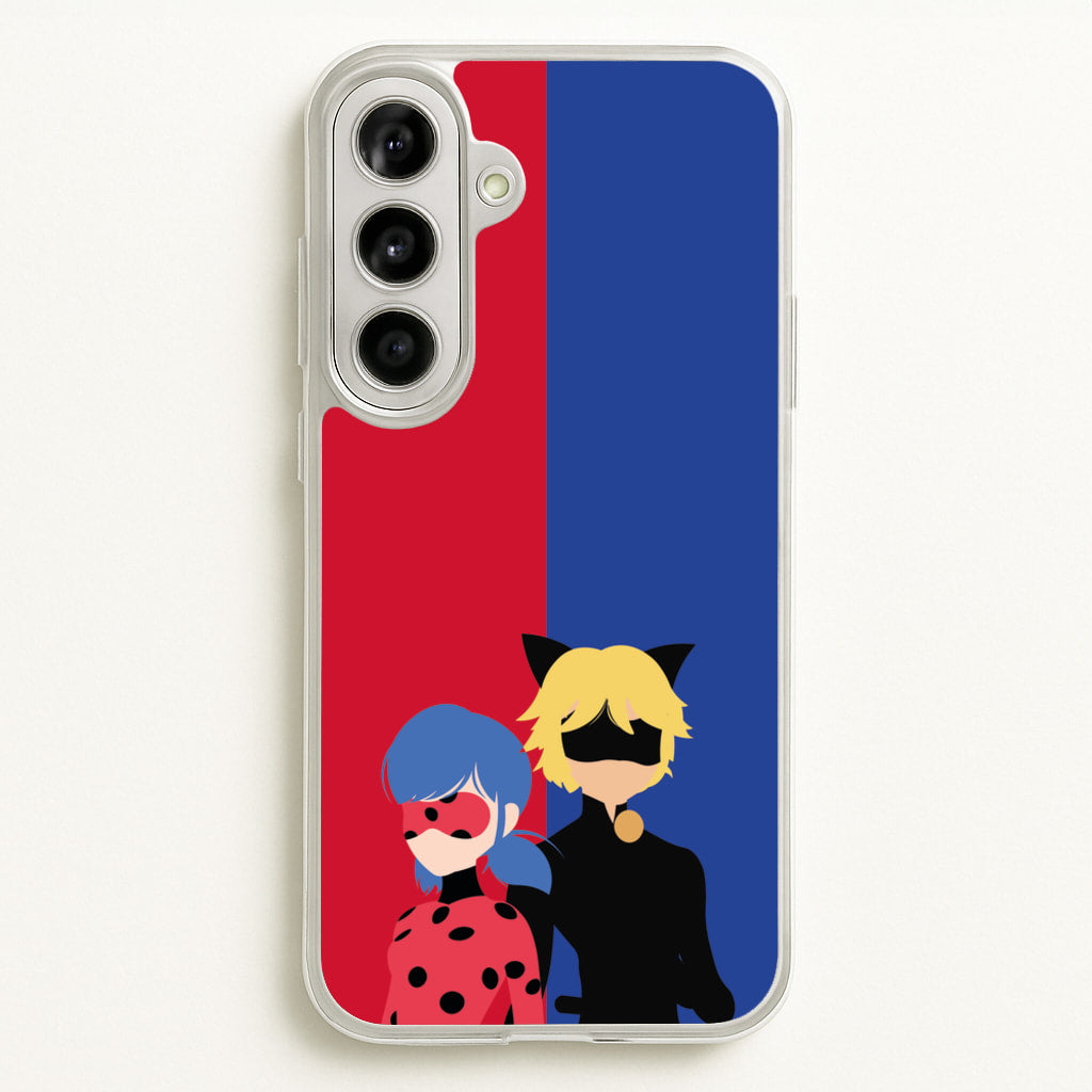 Red And Blue - Miraculous Phone Case for Galaxy A56