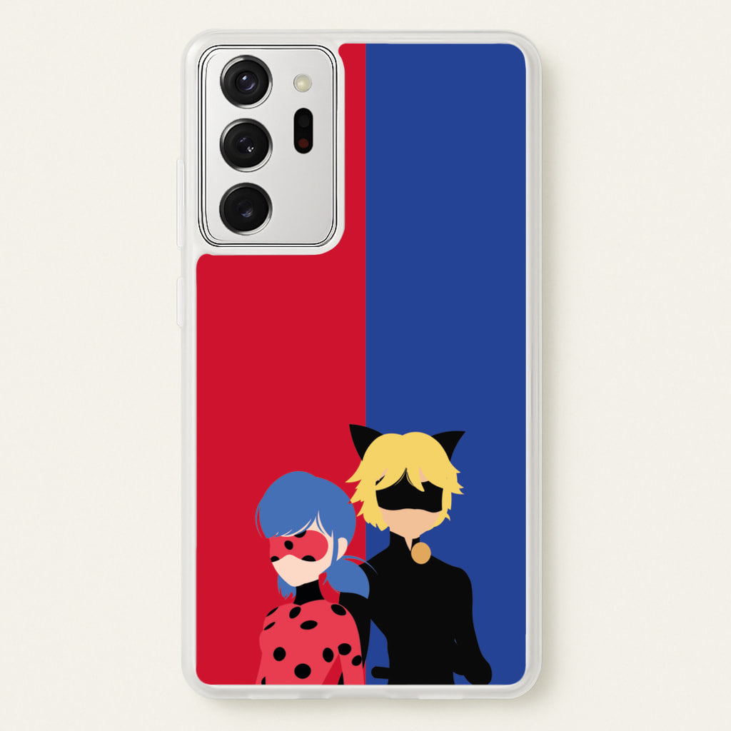 Red And Blue - Miraculous Phone Case for Galaxy Note 20 Ultra