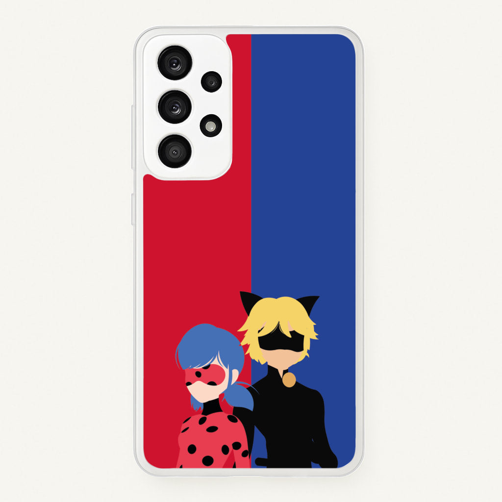 Red And Blue - Miraculous Phone Case for Galaxy A33