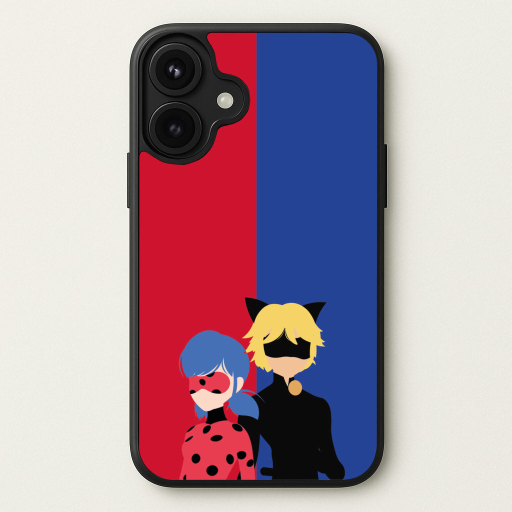 Red And Blue Phone Case for iPhone 17