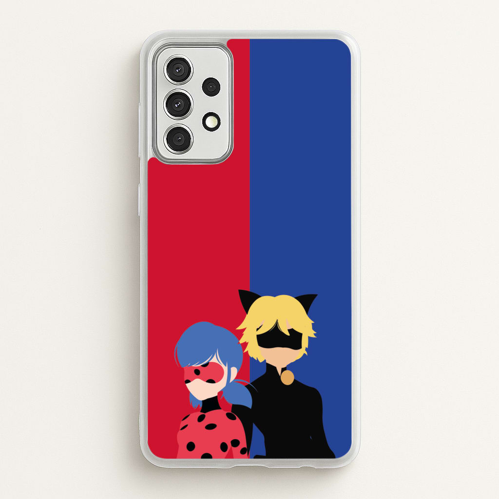 Red And Blue - Miraculous Phone Case for Galaxy A52 / A52s