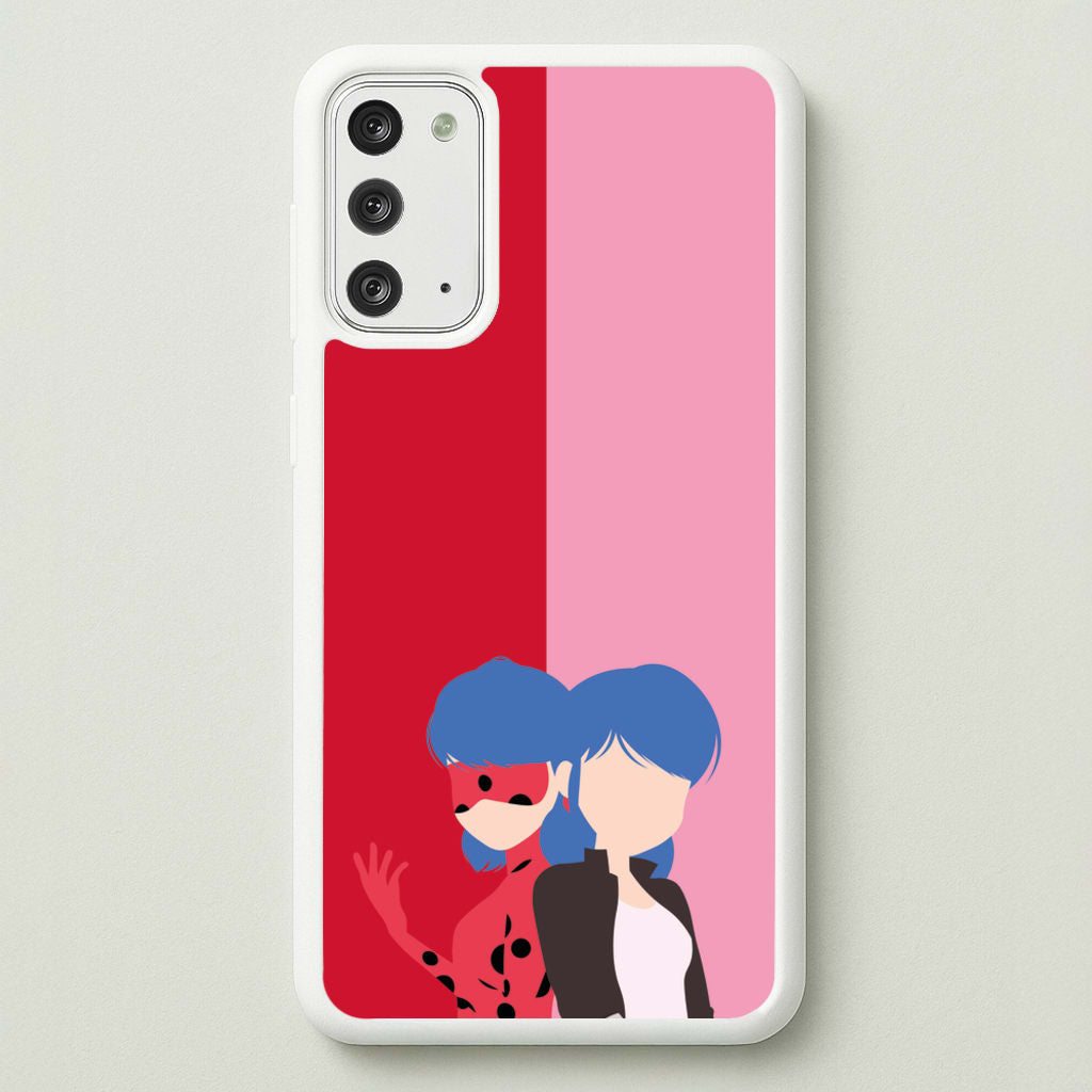 Marinette And Ladybug - Miraculous Phone Case for Galaxy Note 20