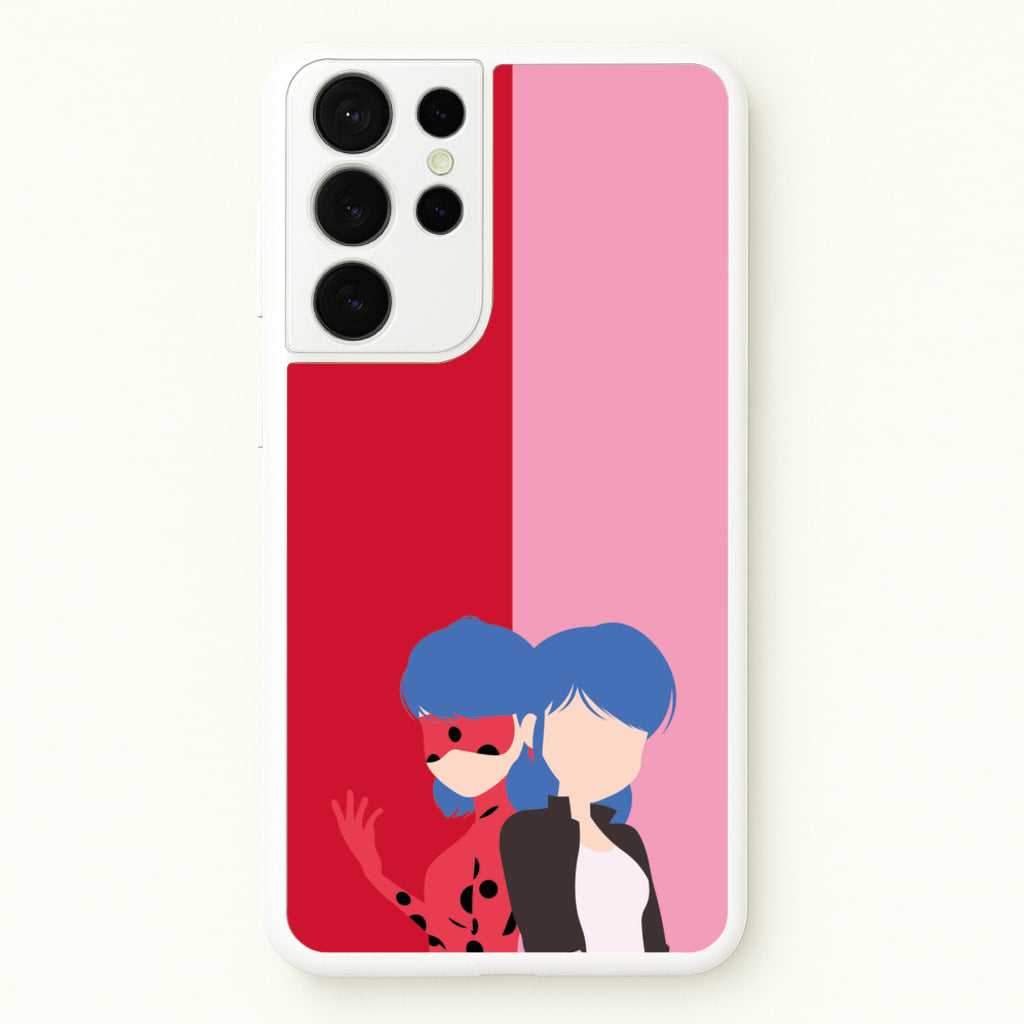 Marinette And Ladybug - Miraculous Phone Case for Galaxy S21 Ultra