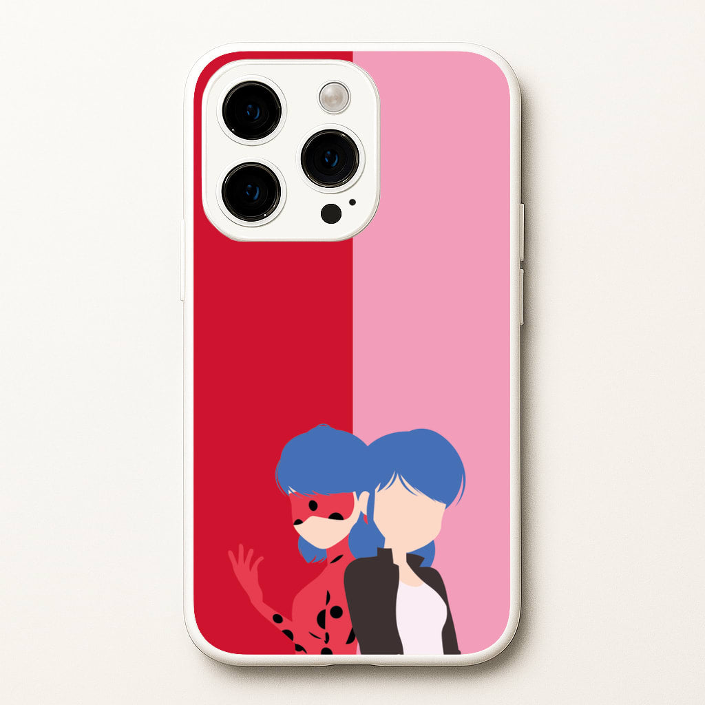Marinette And Ladybug - Miraculous Phone Case for iPhone 14 Pro