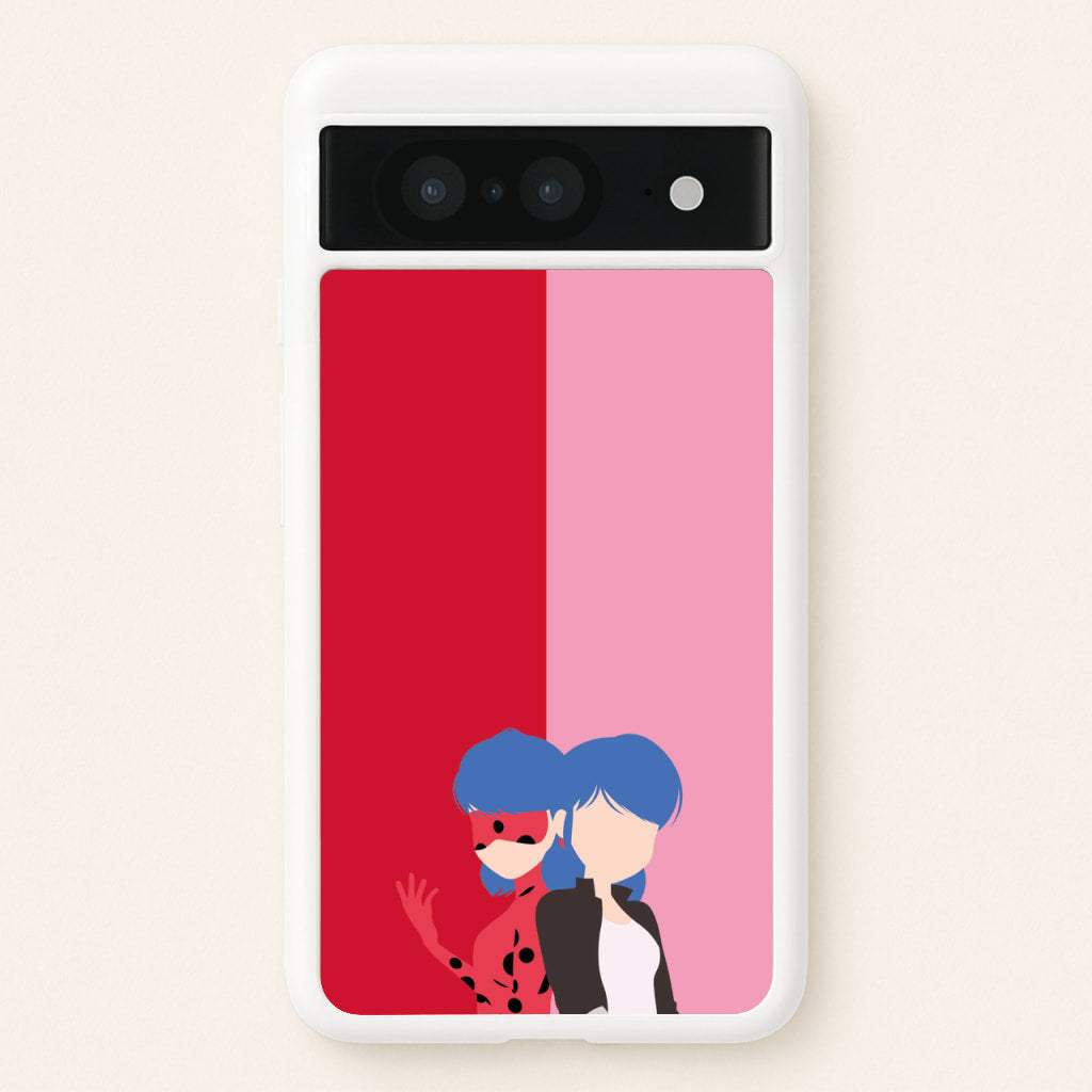Marinette And Ladybug - Miraculous Phone Case for Google Pixel 8