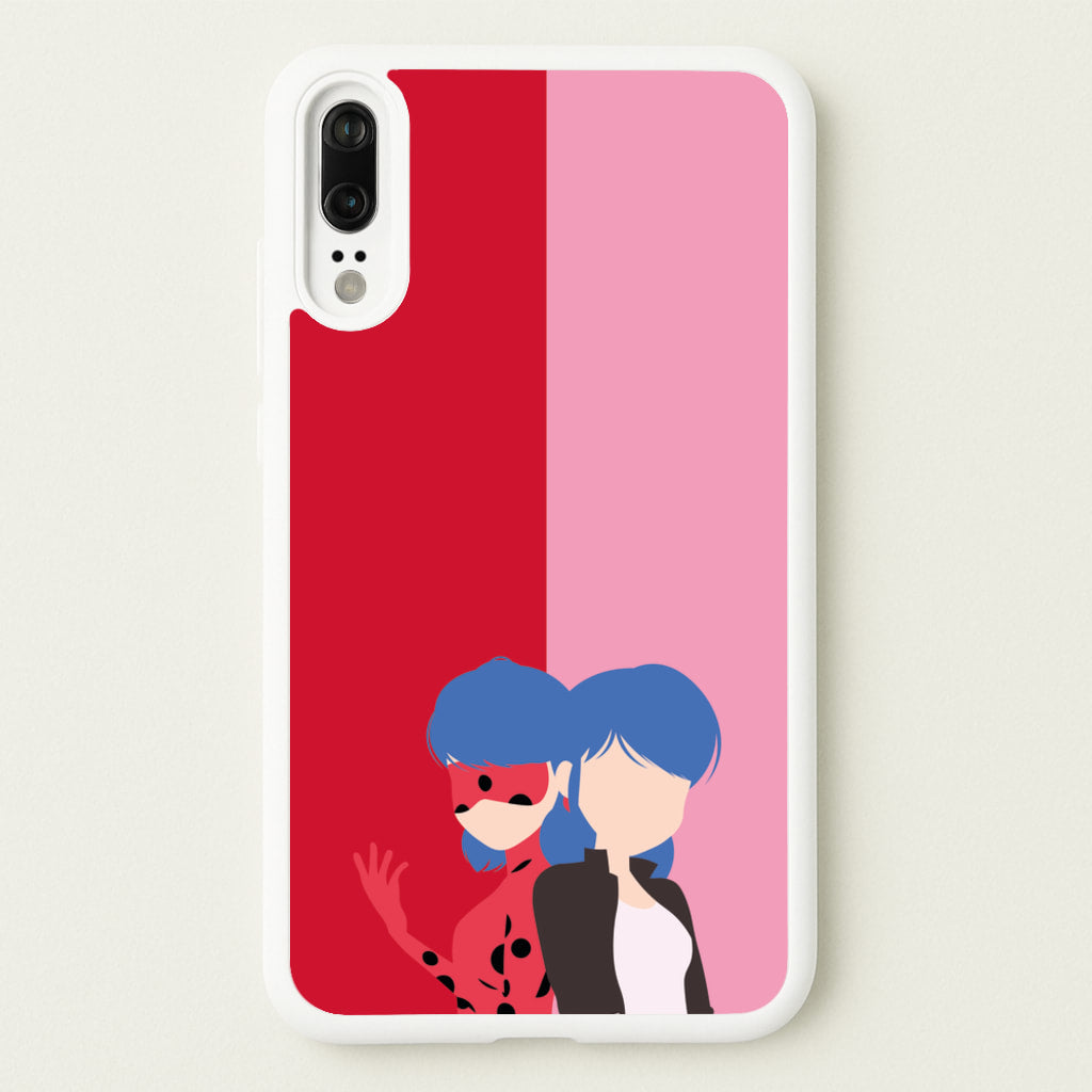 Marinette And Ladybug - Miraculous Phone Case for Huawei P20