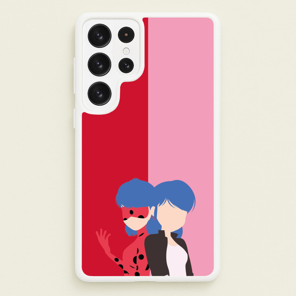 Marinette And Ladybug - Miraculous Phone Case for Galaxy S22 Ultra