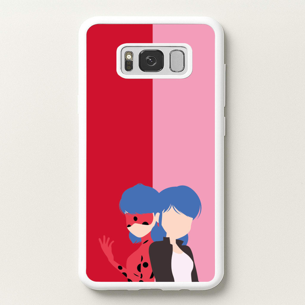 Marinette And Ladybug - Miraculous Phone Case for Galaxy S8