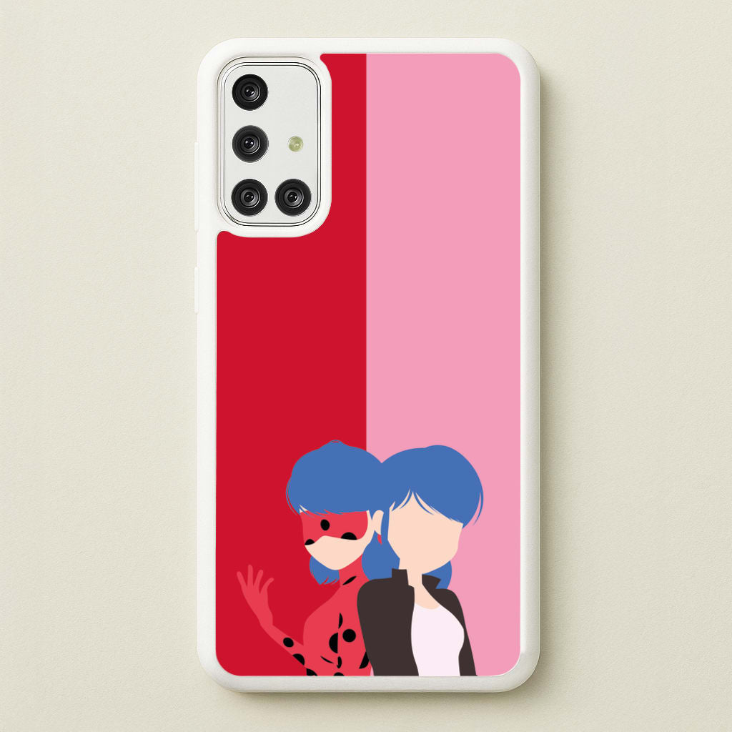 Marinette And Ladybug - Miraculous Phone Case for Galaxy A71