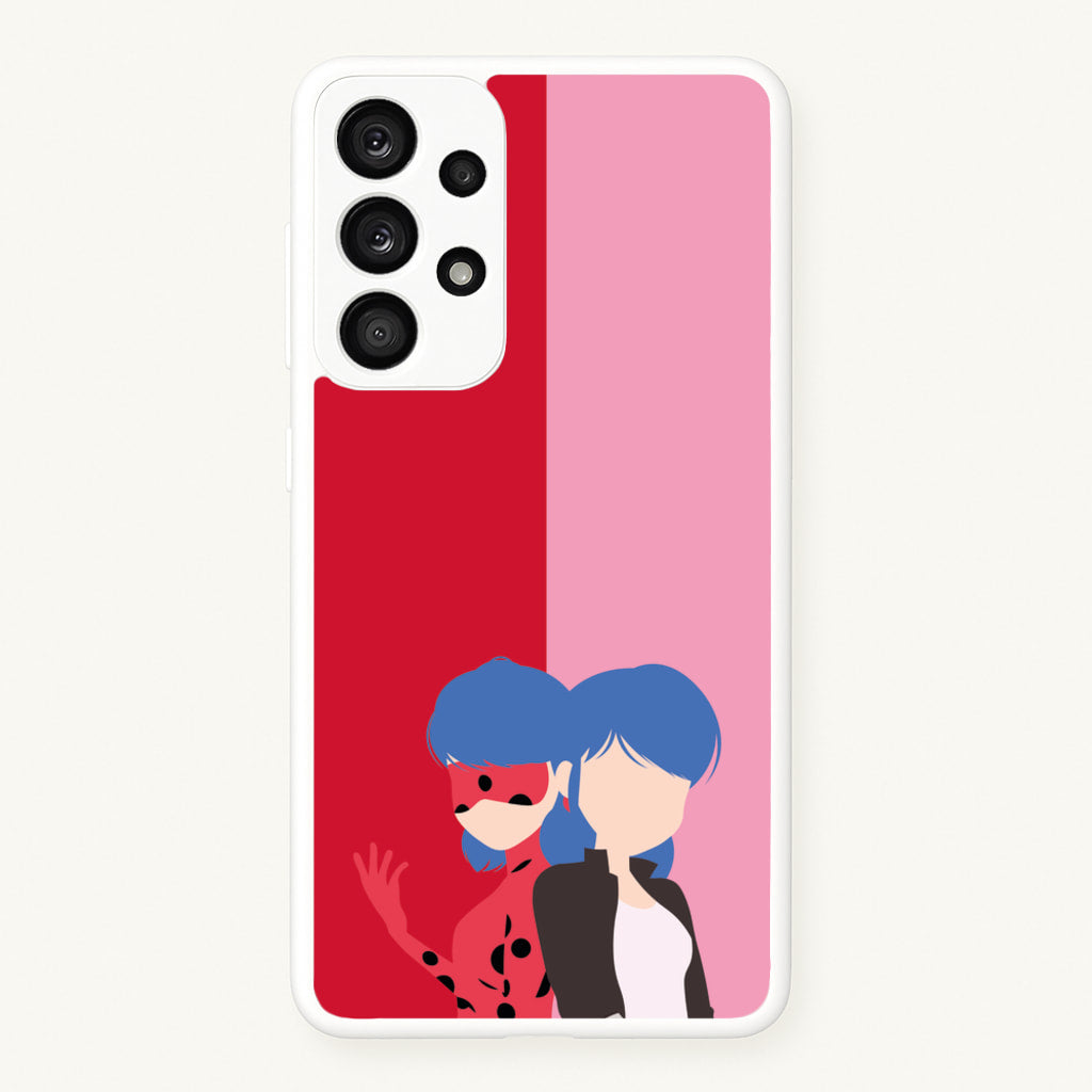 Marinette And Ladybug - Miraculous Phone Case for Galaxy A53