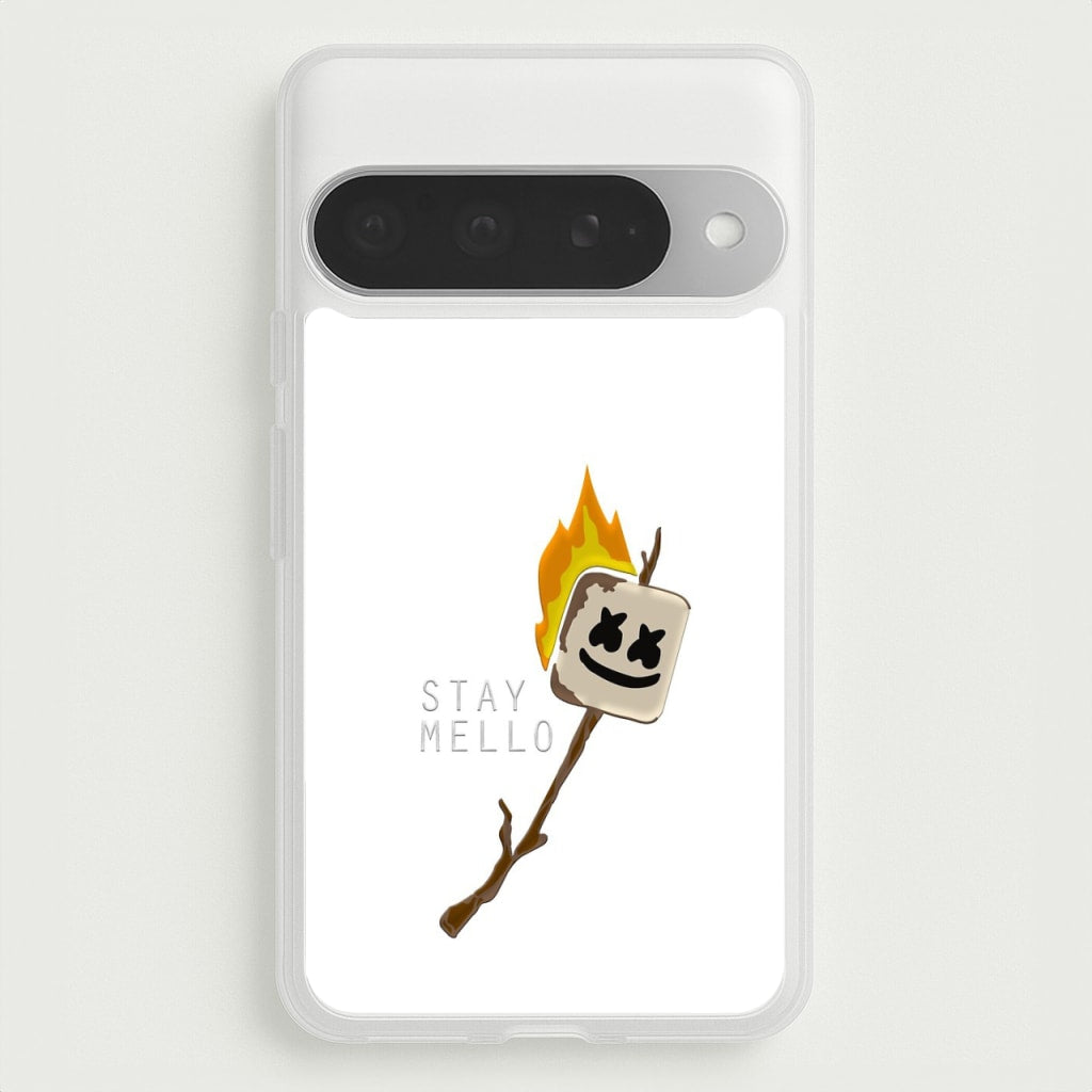 Stay Mello White Helmet DJw - White Helmet DJ Phone Case for Google Pixel 10 Pro XL