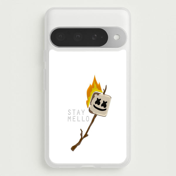 Stay Mello White Helmet DJw - White Helmet DJ Phone Case for Google Pixel 10 Pro XL