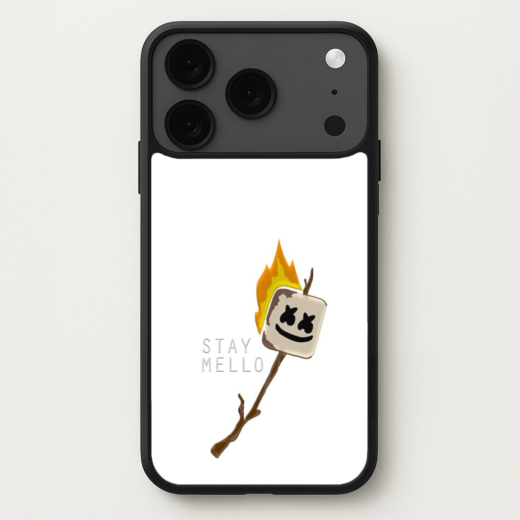 Stay Mello White Helmet DJw - White Helmet DJ Phone Case for iPhone 17 Pro Max