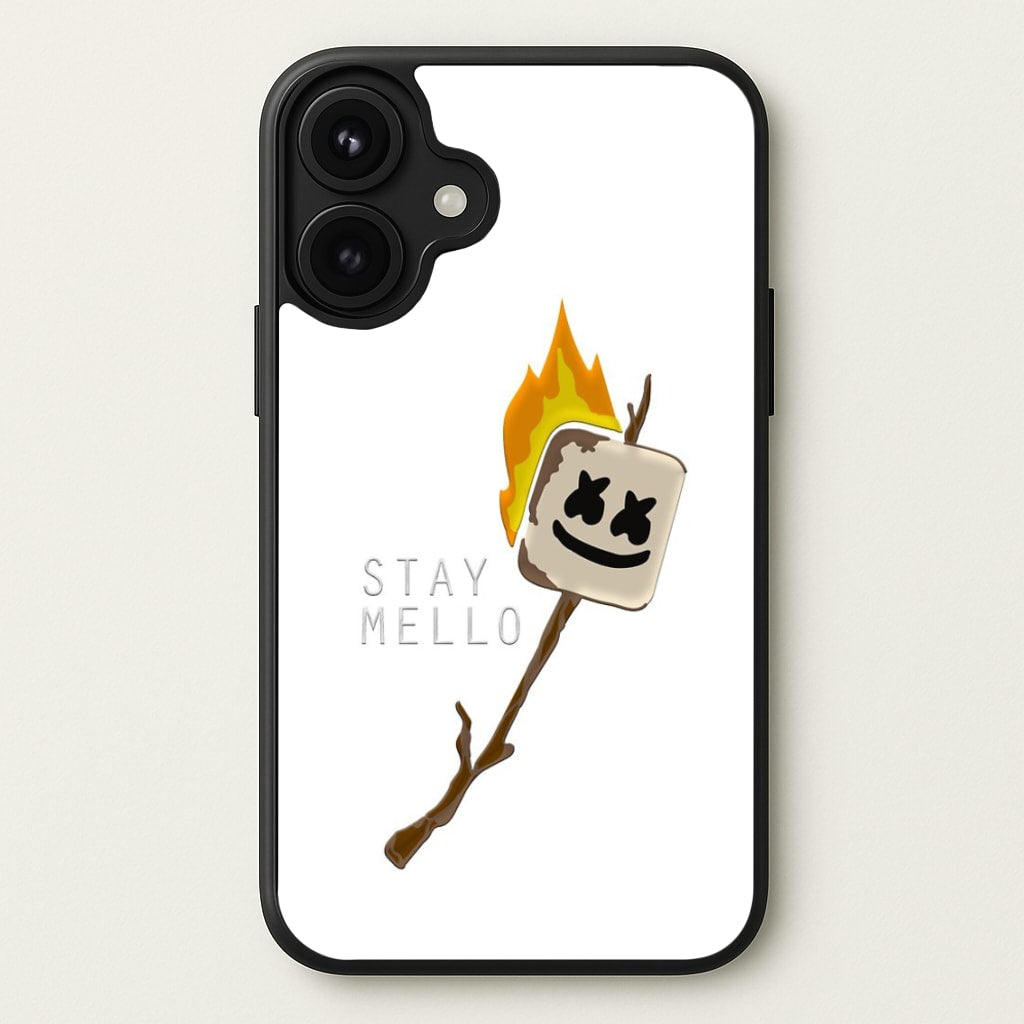 Stay Mello White Helmet DJw - White Helmet DJ Phone Case for iPhone 17