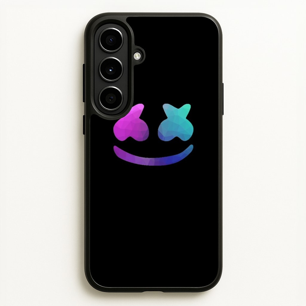 Black White Helmet DJ - Marshmello Phone Case for Galaxy A56