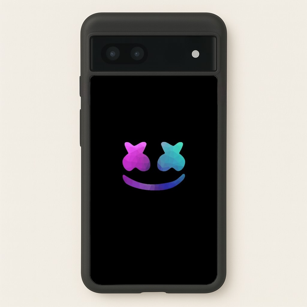 Black White Helmet DJ - Marshmello Phone Case for Google Pixel 6a