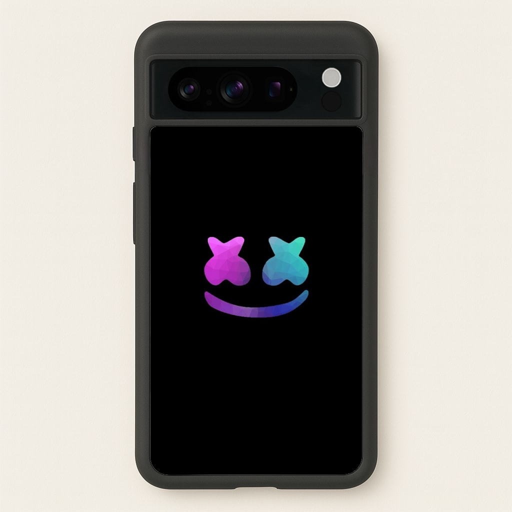 Black White Helmet DJ - Marshmello Phone Case for Google Pixel 8 Pro